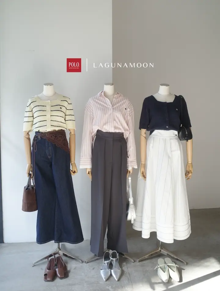 POLO BCSコラボ】レイヤードカラーカフスシャツ｜ラグナムーン