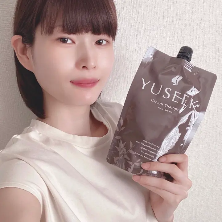 YUSEEK ユーシーク クリームシャンプー｜毎日のシャンプーで自然な黒髪