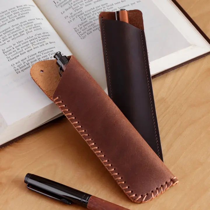 Pen holder」鋳物と木のペンスタンド/Hacoaブランド/北欧風デザイン