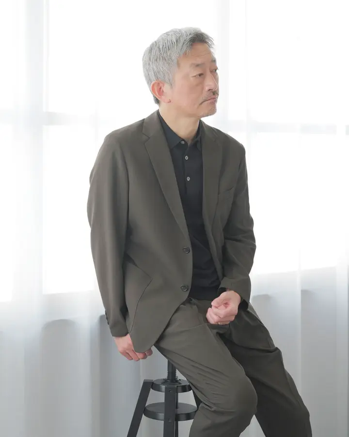 AWC] テックリネンセットアップスーツ - AWC active worker components