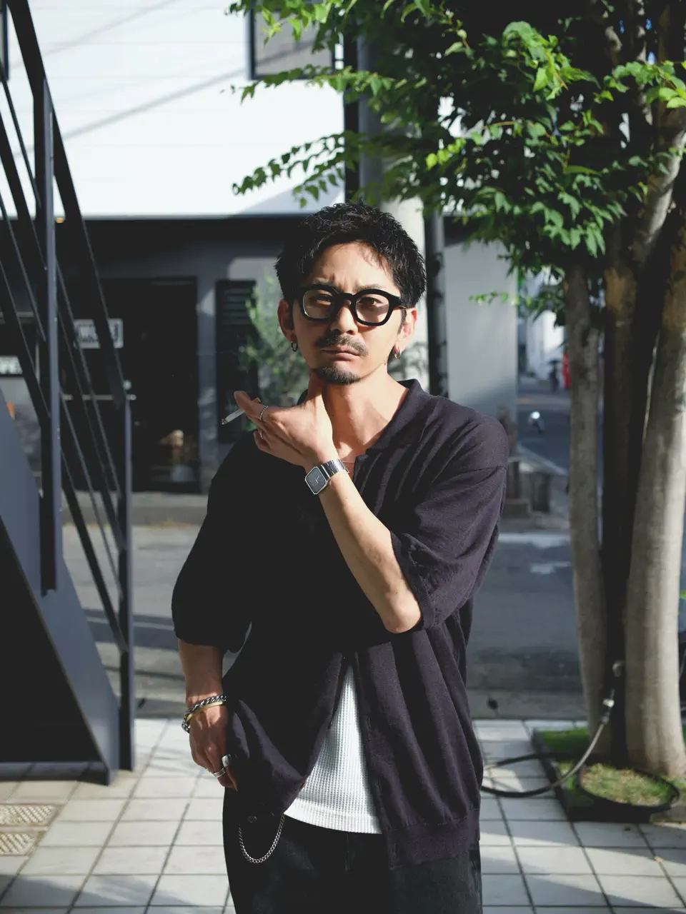 KURO,トップス,Tシャツ/カットソー | KURO(クロ）964262 ROUND SHAPE