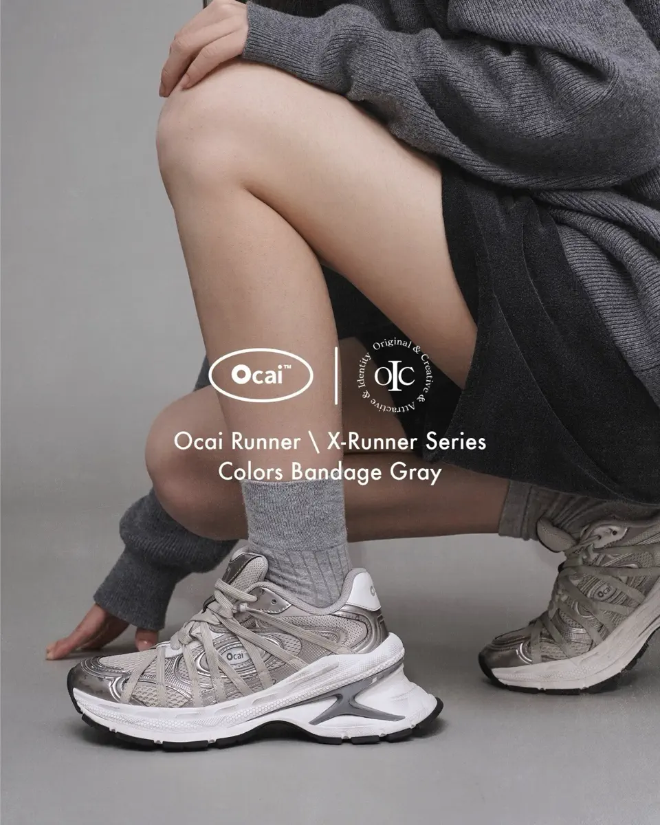 Ocai】X-Runner / Bandage Gray – OLD ORDER JAPAN