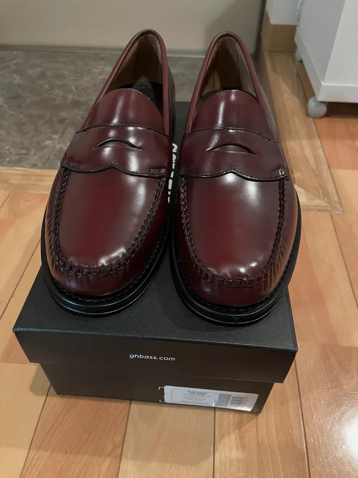 ローファー | 11035H LOGAN / WINE (LEATHER SOLE) - G.H.BASS