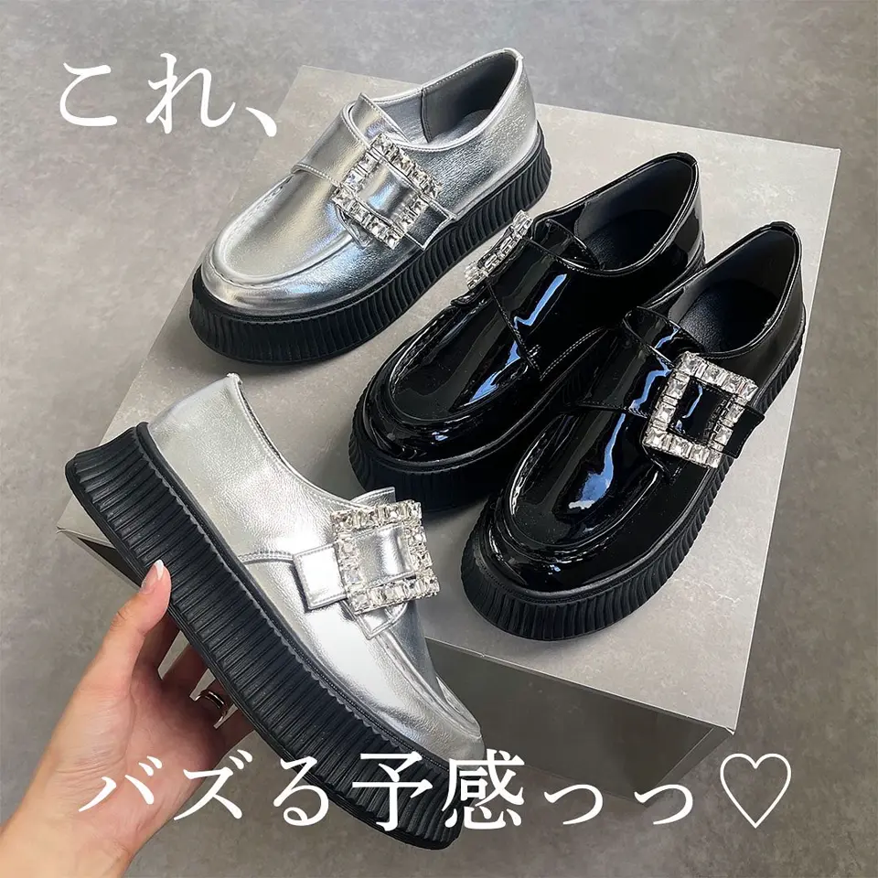 Off-White O スリッポンローファー 大人気 数量限定 ビジューモチーフ厚底スリッポンローファー△返品不可 | SESTO