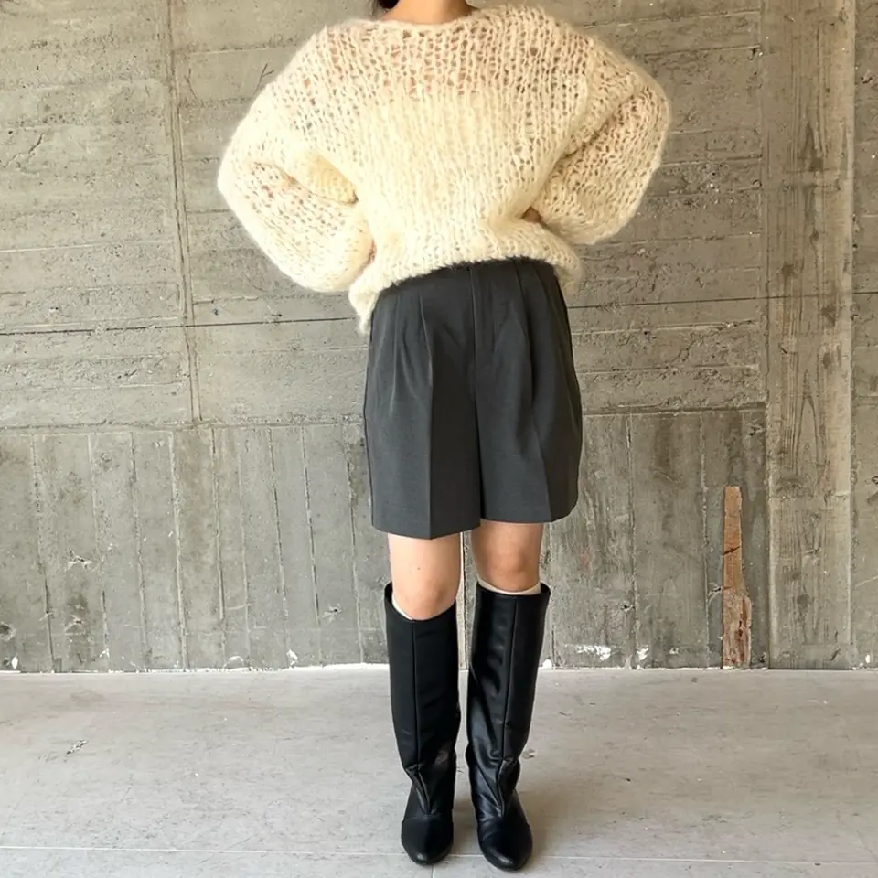 ワイドシャフトミドルヒールロングブーツ | SESTO(セスト