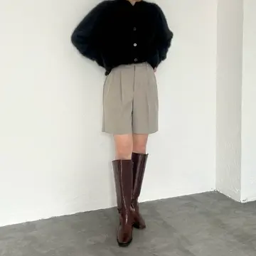 3cmインヒール入り！ストレートロングブーツ | SESTO(セスト
