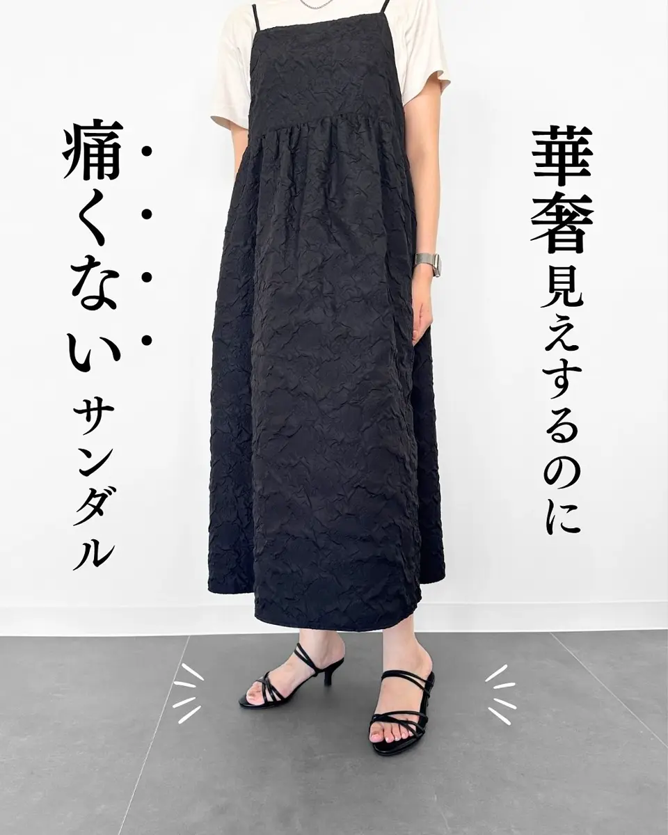 ラインストラップゴムフィット2Wayサンダル【公式ショップ