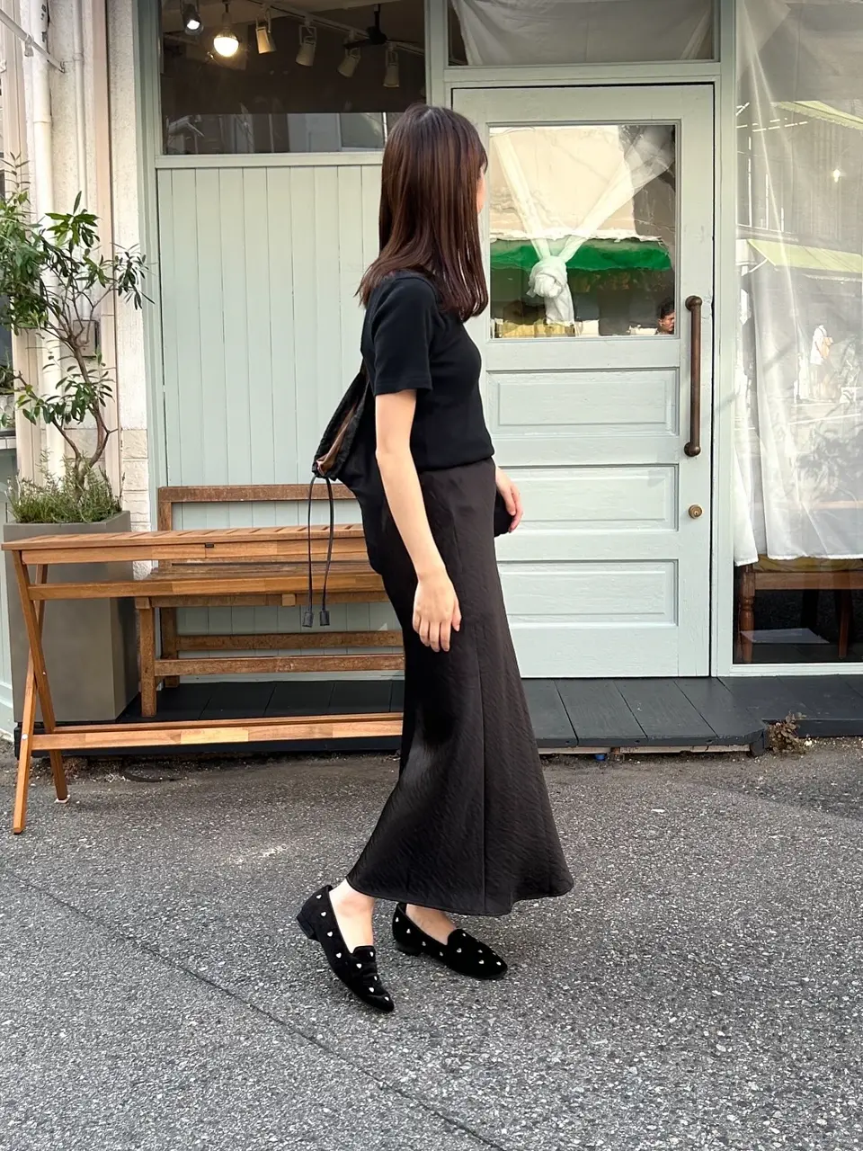赤 ガウチョパンツ ロゴテープ付き axes femme / 2WAYガウチョパンツ M ブラウン I-25-08-25-085-AX