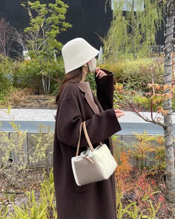 ジルママ様✨ラシット ボックスショルダーバッグ ファーベルト レザー グレージュ BOX SHOULDER BAG｜russet (ラシット)｜パル公式通販サイト｜PAL