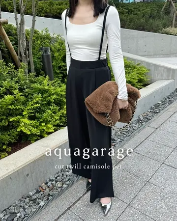 Aloha　洗える　Plage ジャージー　キャミサロペット　36 新品未使用タグ付】plage ジャージーキャミサロペット 36