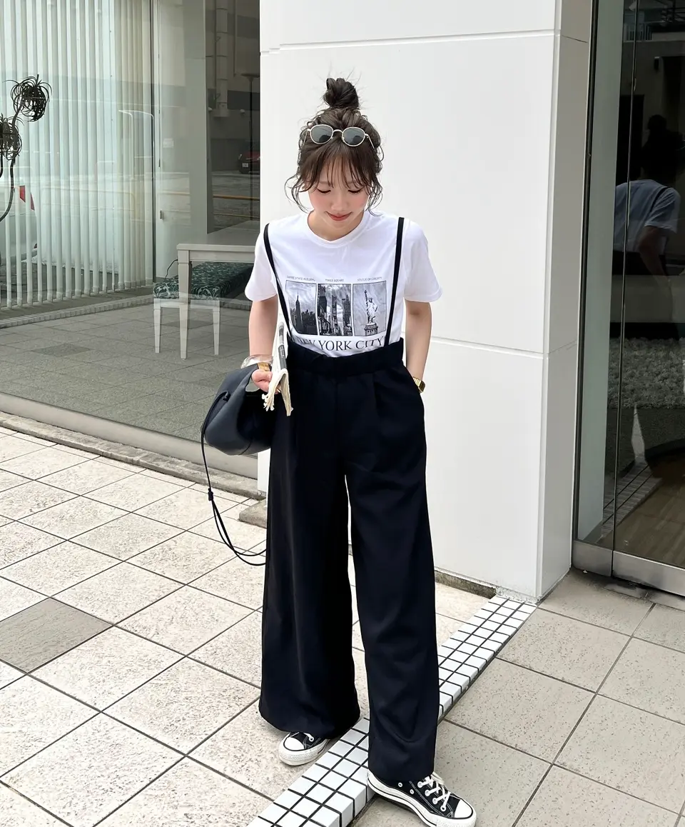 drybones ストライプ サスペンダー付きパンツ ダークグレー dbdsh058-3.jpg