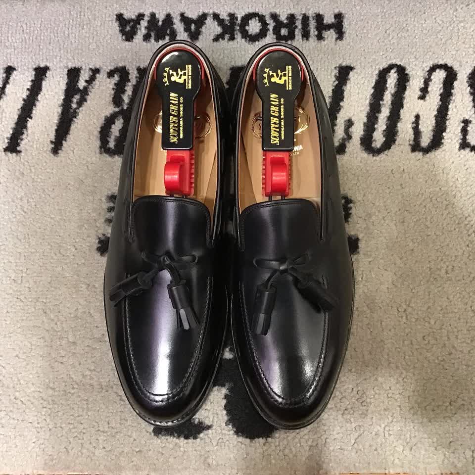 スコッチグレイン 26cm ローファー FLEXIBLE あしらえ 3511BL