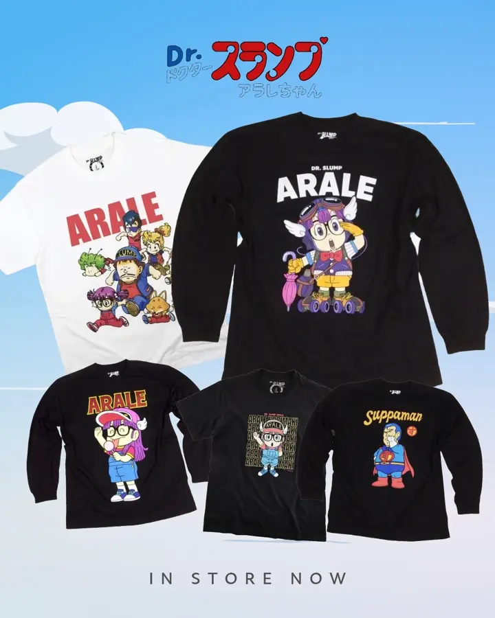 ドクタースランプ Tシャツ | アラレちゃん - NOISEANDKISSES