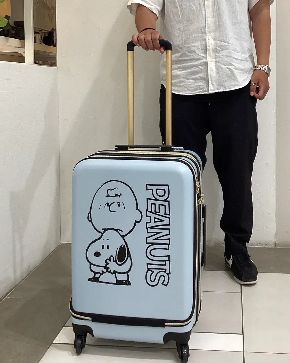 ピーナッツ スーツケース 50(58)L 55cm 4.1kg PN-033 PEANUTS