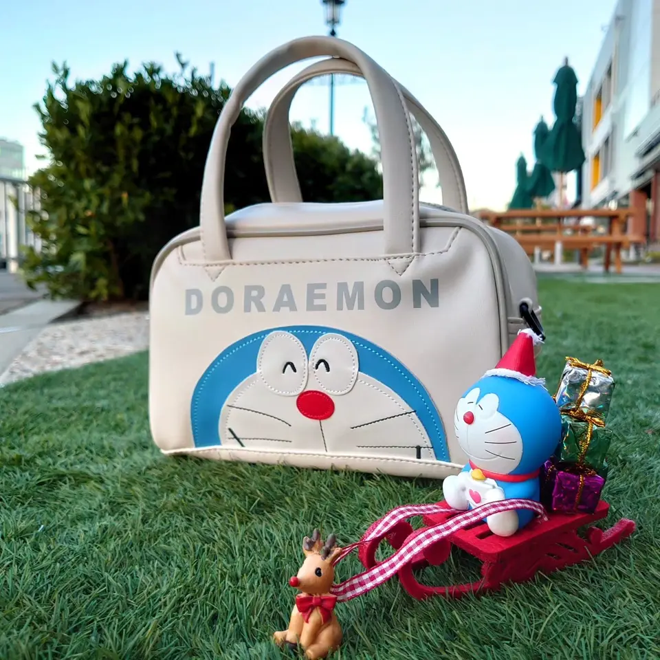 doraemonドラえもん フィセブレイブ mini boston bag ドラえもん フィセブレイブ ミニボストンバッグ メンズ