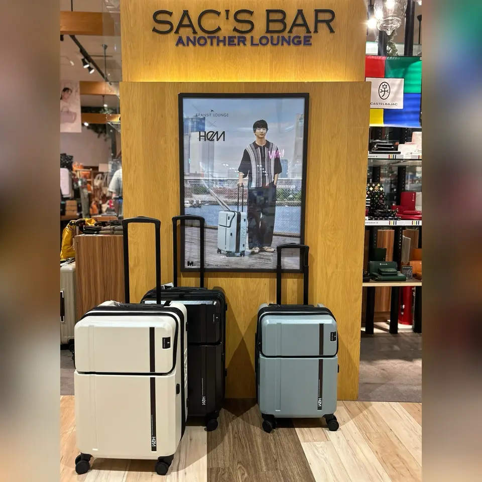 ヘム×トランジットラウンジ スーツケース 62L 55.5cm 4.4kg