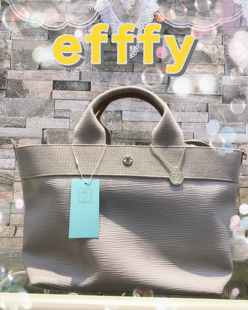 【美品】エフィー トプカピブレス トートバッグ グレーベージュ　レディース efffy/エフィー】 Breath TOPKAPI トートバッグ | エフィー