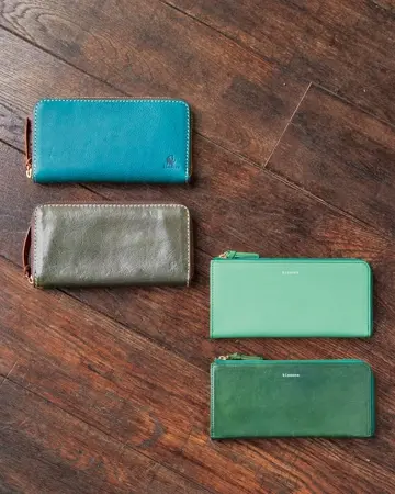 キソラ 長財布 ラウンドファスナー ミネルバボックス ユニセックス