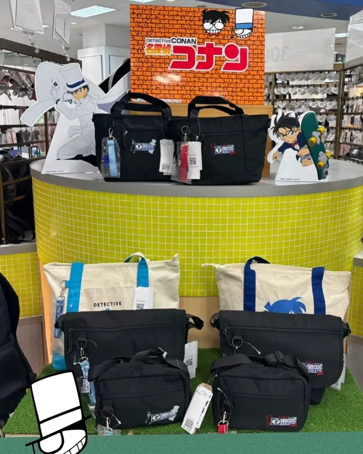 名探偵コナン ディスカス アスレティック 2WAYトート メンズ