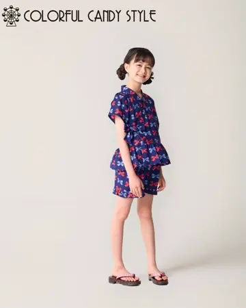 浴衣セット 桜・水色 — COLORFUL CANDY STYLE