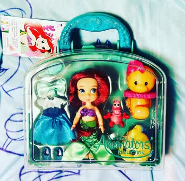 新品 未開封 タグ アリエル 喜ばしく ミニドール ディズニー 