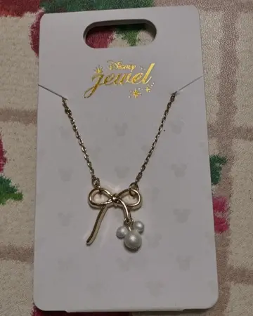☆US Disney Parks☆リボン&ミッキーアイコン ネックレス 公式】ディズニーストア.jp | 【再入荷】ミッキー ネックレス