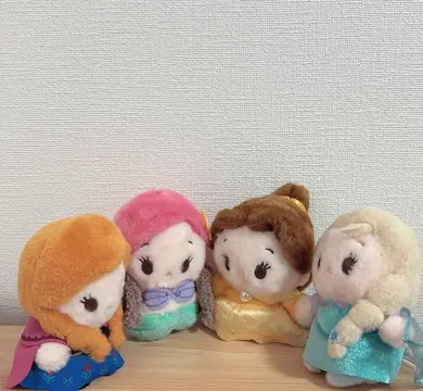 【未使用】うるぽちゃちゃん ディズニー リトルマーメイド 4個セット 公式】ディズニーストア.jp | アリエル ぬいぐるみ うるぽちゃ