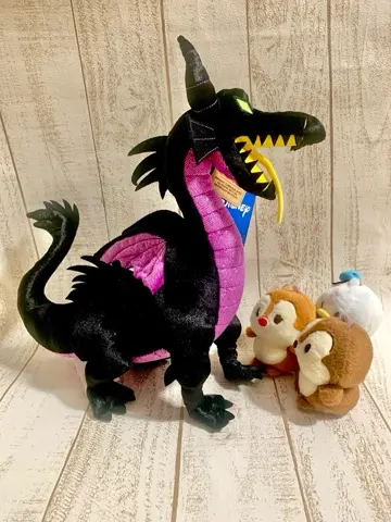 新品　ディズニー　マレフィセント　ドラゴン　ぬいぐるみ&ぬいぐるみキーチェーン 公式】ディズニーストア.jp | マレフィセント・ドラゴン