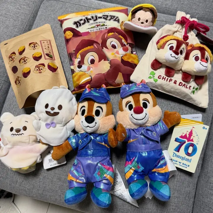 A1172 ディズニー　チップとデール　ぬいぐるみ 122 体セット 楽天市場】【2体セット】ディズニー チップとデール 洗える