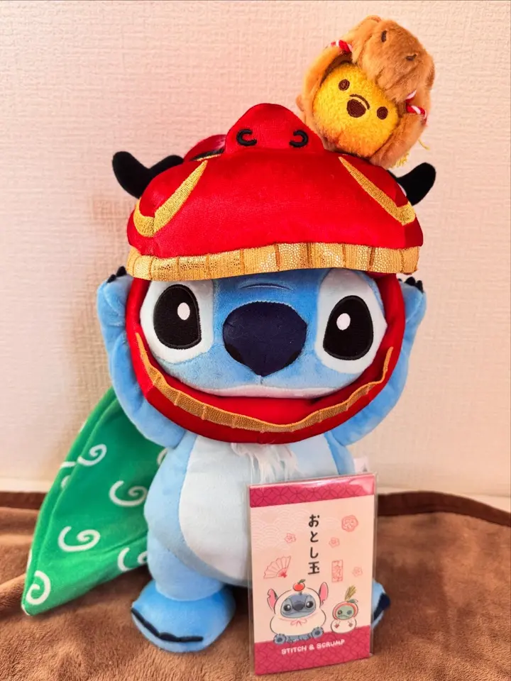 公式】ディズニーストア.jp | スティッチ ぬいぐるみ 獅子舞 NEW YEAR