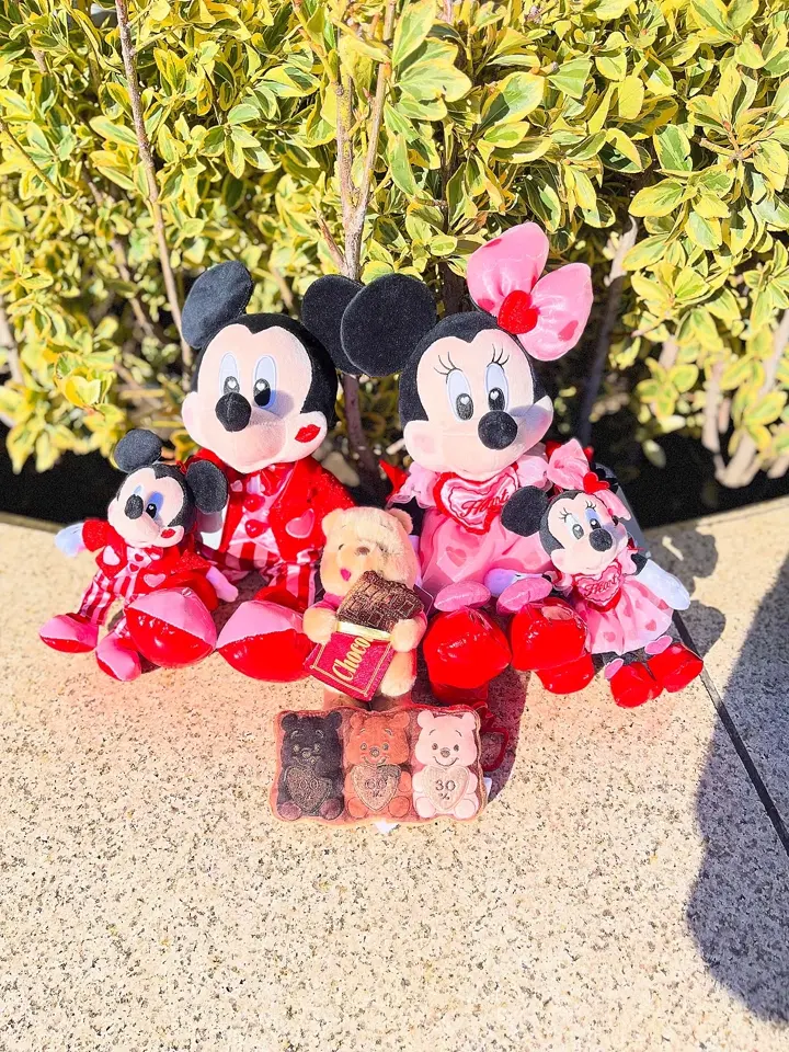 ディズニー ミニー ぬいぐるみキーホルダーキーチェーン Full of love 公式】ディズニーストア.jp | ミニー ぬいぐるみキーホルダー・キー