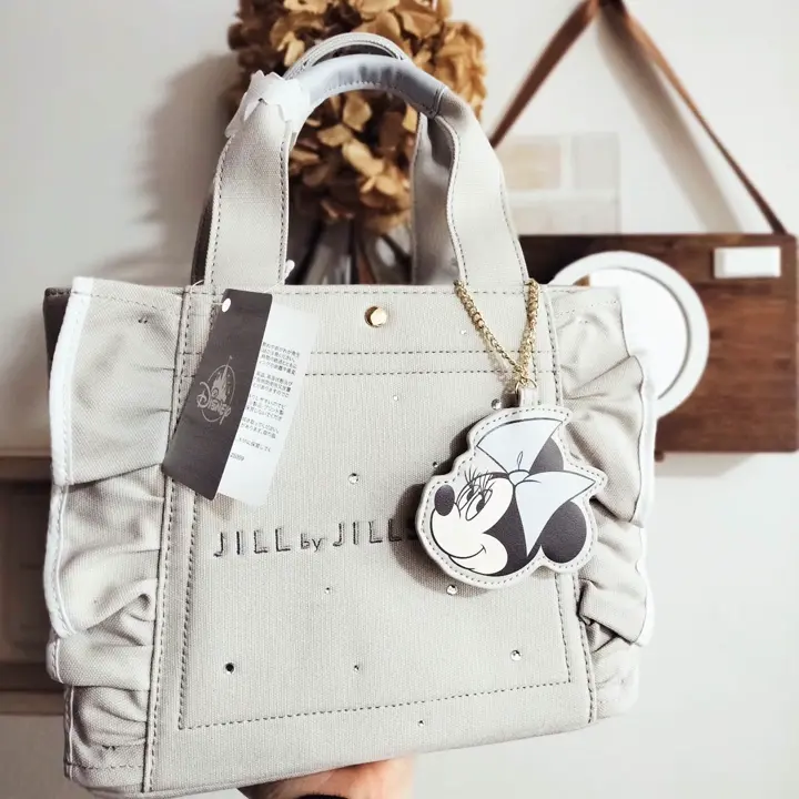 【JILL by JILL STUARTミニー トートバッグ バッグチャーム付き 公式】ディズニーストア.jp | 【JILL by JILL STUART】ミニー トート