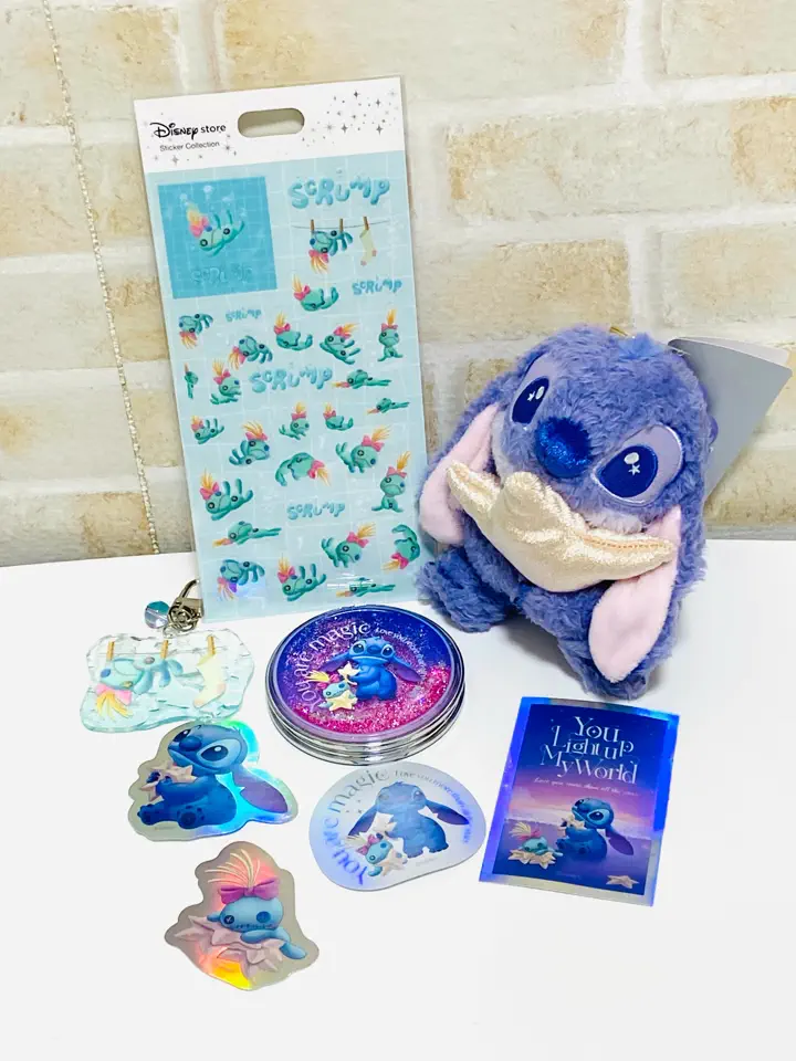 スティッチ　蓄光シール　スクランプ　ディズニー 公式】ディズニーストア.jp | スティッチ＆スクランプ シール