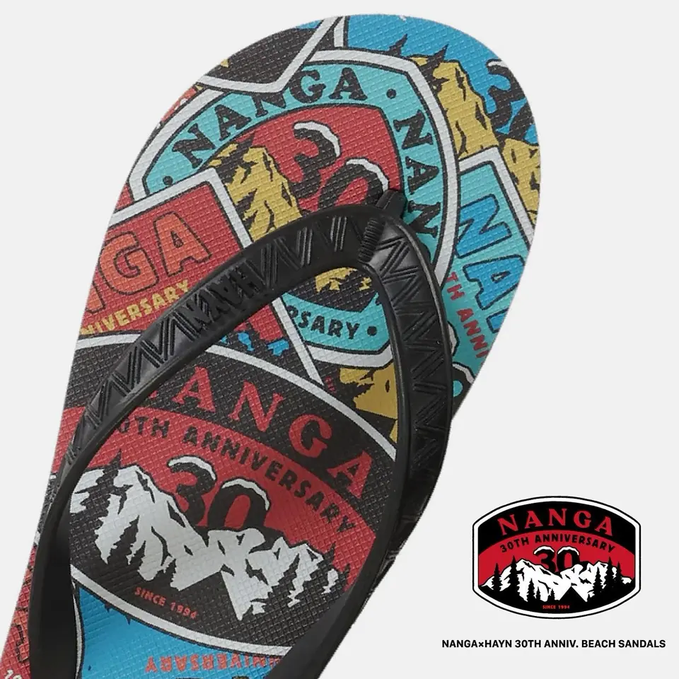 •NANGA 30TH サンダル 27cm NANGA×HAYN 30周年 アニバーサリー ビーチサンダル – NANGA