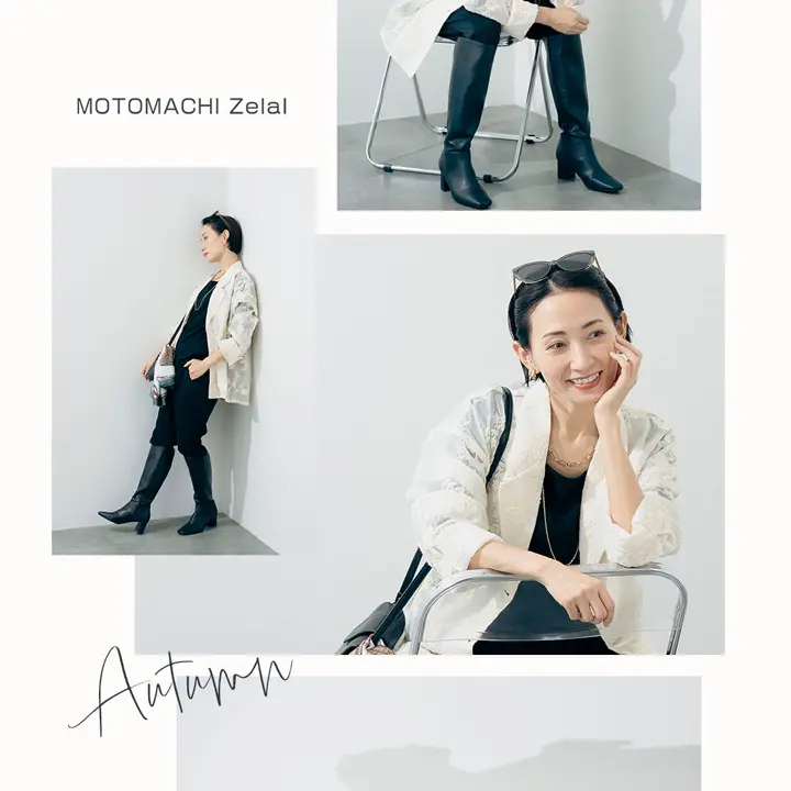 大きいサイズ　15号　ゼラールモトマチ　ラム革　ノーカラーコート　グレージュ 大きいサイズ 15号 ゼラールモトマチ ラム革 ノーカラーコート