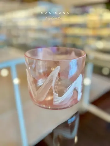【お値下げ中】クリスタル ボウル Crystal tones社9インチA#＋20 Crystal Tones クリスタルボウル 9インチ C-20