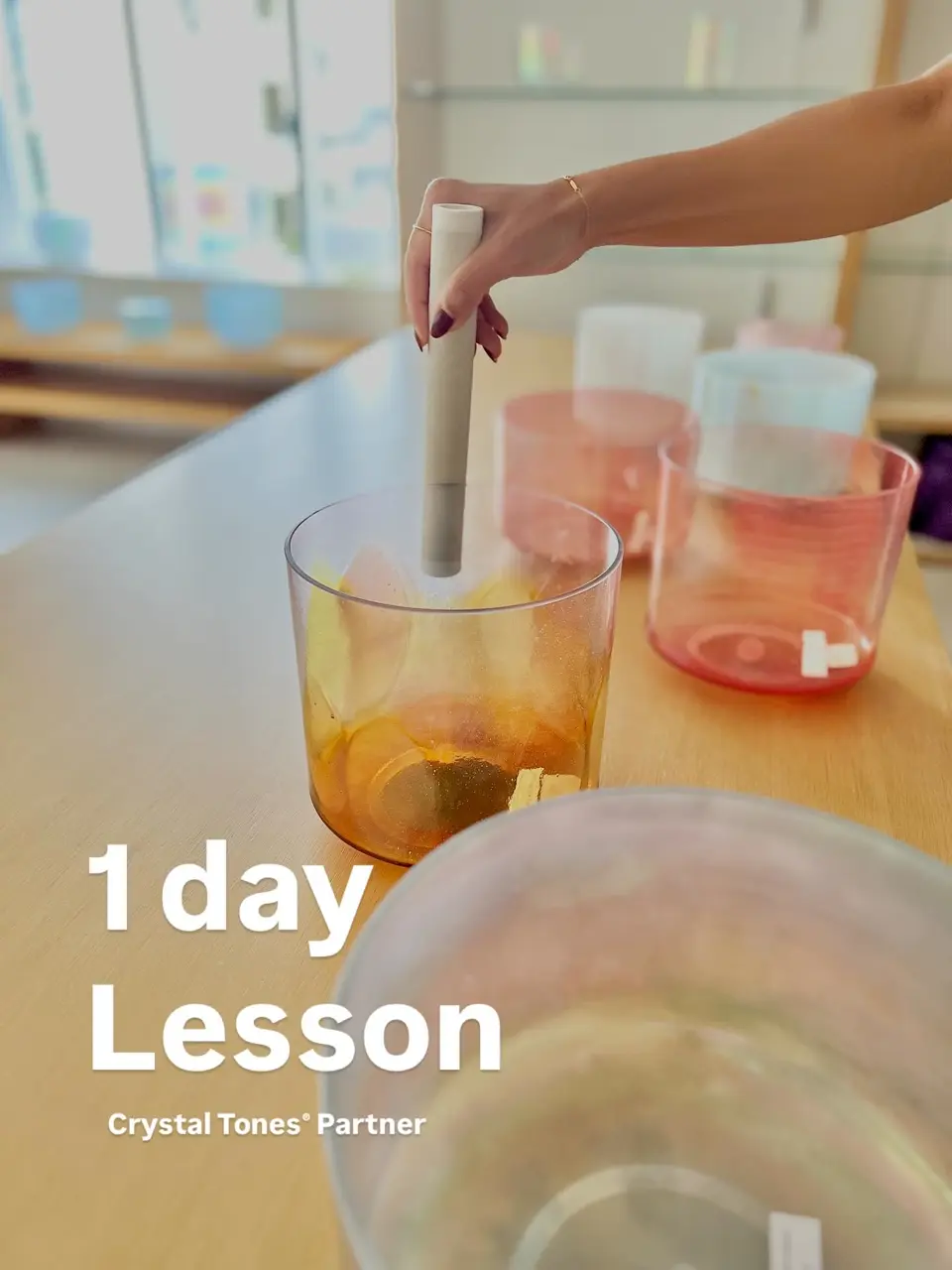 秋分まで値下げ クリスタルトーンズ社　クリスタルボウル F#+30スーパーセブン 秋分特別お値下げ⭐️クリスタルトーンズ社 クリスタルボウル C