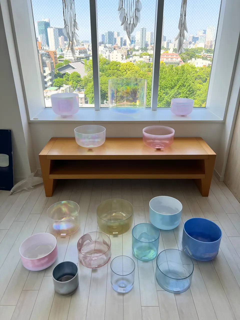 クリスタルボウル 9インチ A#+40 アクアゴールド(インサイド)プラチナ クリスタルボウル｜マニマナ｜東京｜MANIMANA公式オンラインストア