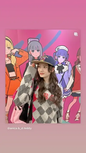 超十代モデル】栗栖あに華さん着用アイテム アンバランス