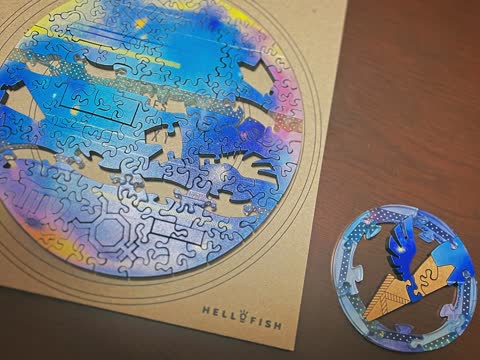ご褒美パズル 惑星パズル【宇宙の破片】大人が夢中になる難しい