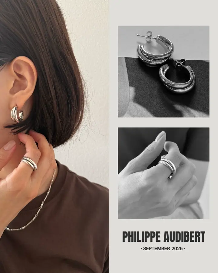 PHILIPPE AUDIBERT フィリップオーディベール LEOVILLE PM Silver