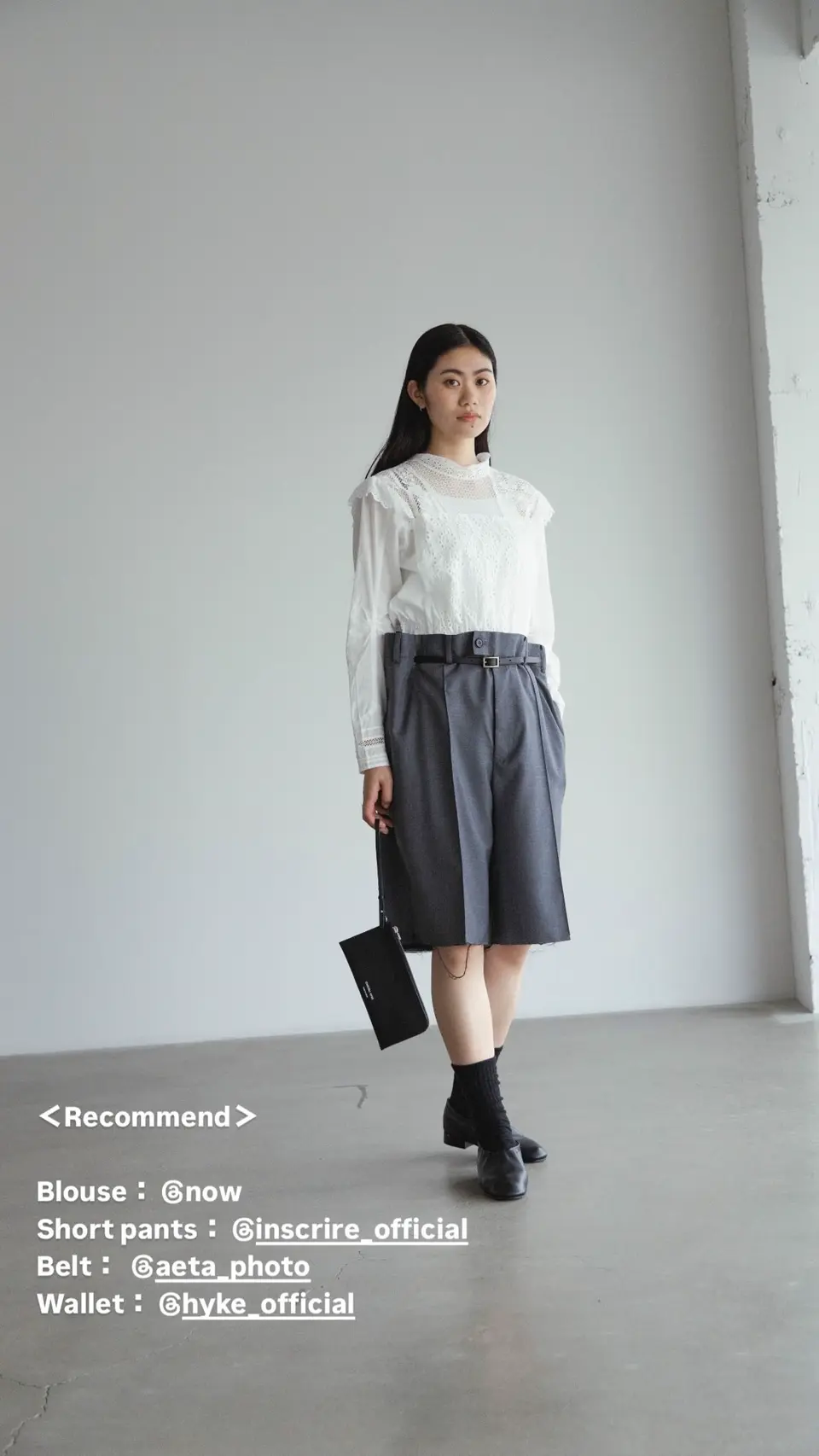 nowos レースブラウス nowos - LACE BLOUSE nowos 2023SS ノーウォス レースブラウス