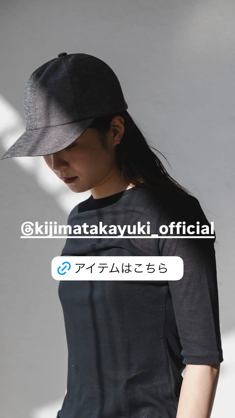 Poly linen chambray 6panel cap-ポリリネンシャンブレー