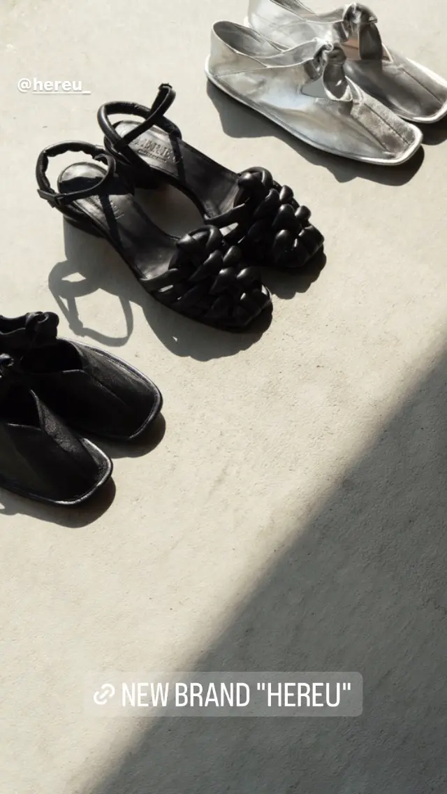 HEREU CABERSA HEELED/ヒールレザーサンダル　ベージュ37 Cabersa Heeled-カバサヒール-HERUE（ヘリュー）通販| stcompany