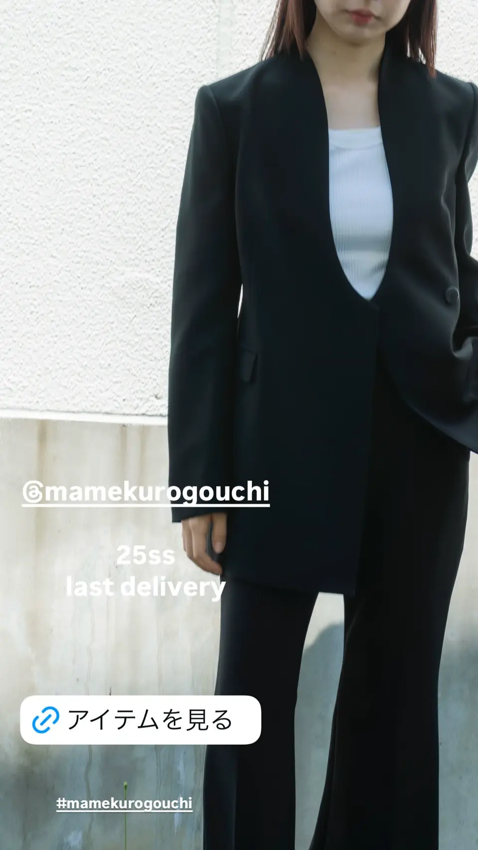 Acetate Polyester Collarless Cropped Suit Trousers