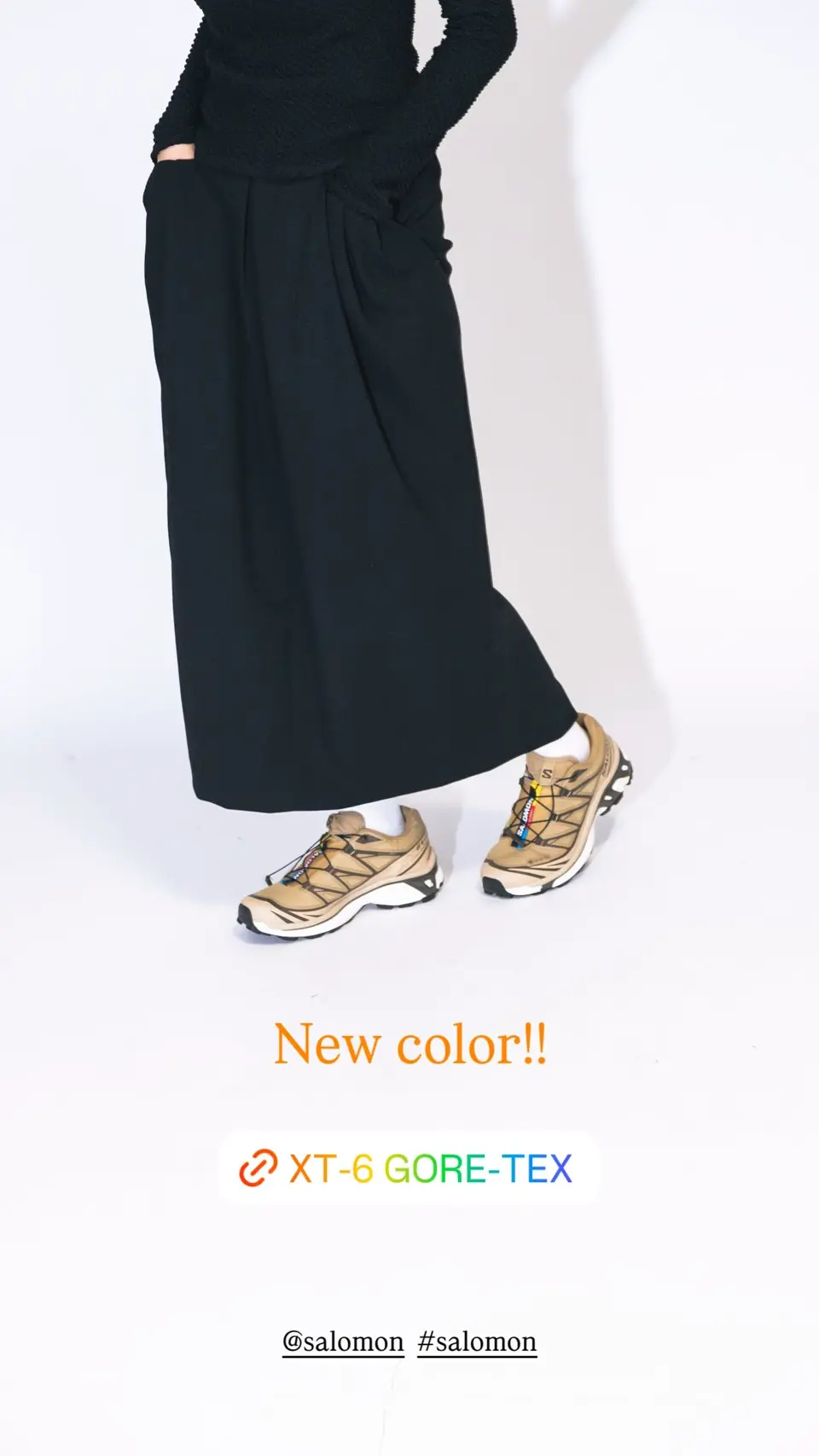 Shirring Jersey Jacquard Long Sleeve Top-シャーリングジャージ