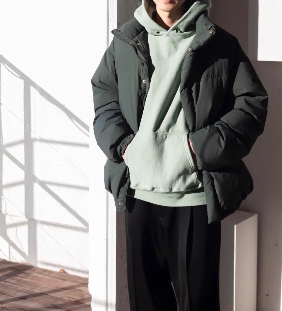 Garment Dyed Down Jacket-ガーメントダイドダウンジャケット