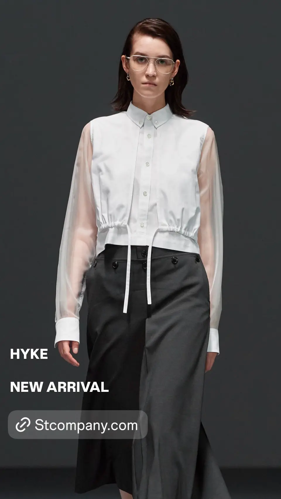 T/W WIDE LEG CULOTTES-ウールポリエステルワイドレッグキュロット
