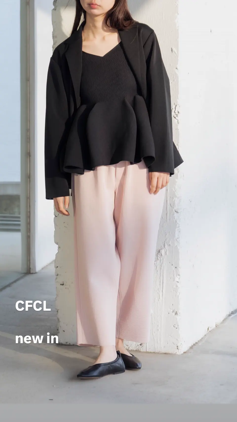 POTTERY SLEEVELESS TOP-ポタリースリーブレストップ-CFCL（シーエフ