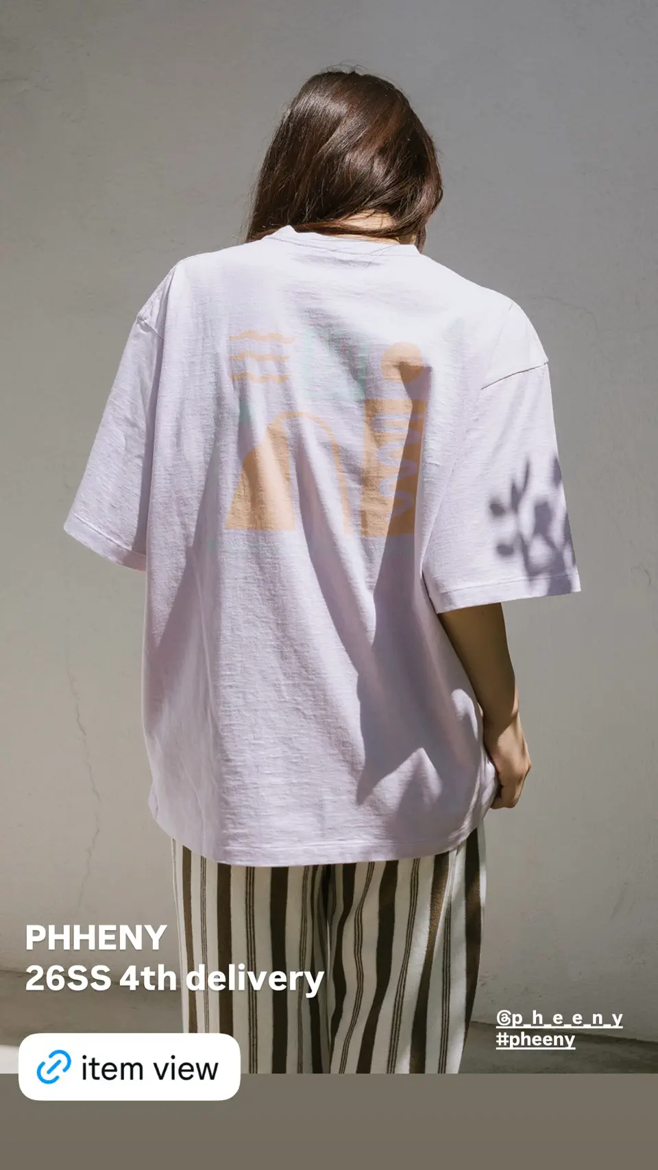 Printed s/s Tee Journey-プリントs/s ティージャーニー-PHEENY
